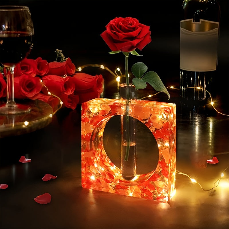 Resin Mold Plant Propagation Station Epoxy Vase Silicone Mold