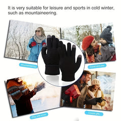 Winter Cycling Gloves Touch Screen Warm for Outdoor Activities