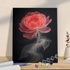DIY Painting by Numbers Kit Flowers Novices Collection Christmas Birthday
