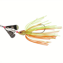 1pc Chatterbait With Spinning Sequin Bionic Bait Fishing Tackle