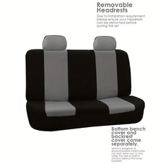 Car Seat Cover Set 5 seat 9 piece