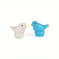 10pcs Bird Parrot Forest Scene Model Ornament