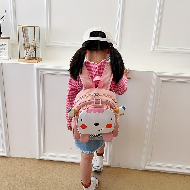 Kindergarten Backpack Aged 3-7 Spine Protection Cartoon Breathable Backpack