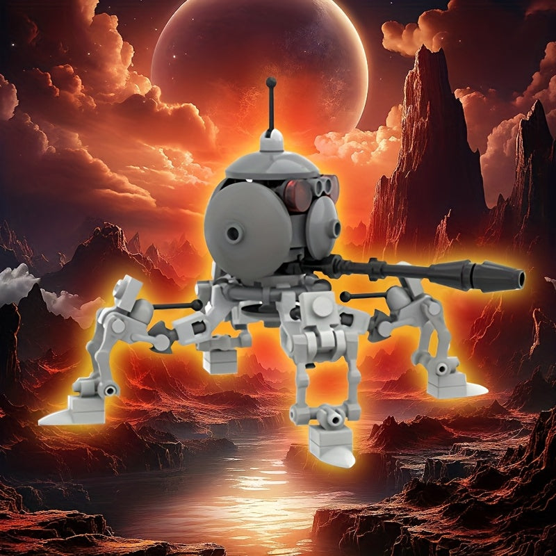 Interstellar Battle Universe Space Robot Model MOC Building Blocks