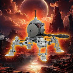 Interstellar Battle Universe Space Robot Model MOC Building Blocks