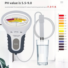 Chlorine Detector PC102 Swimming Pool PH Water Detection CL&PH Hot Spring