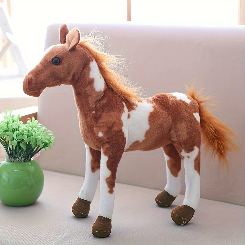 Large Horse Plush Toy Animal Doll Gift