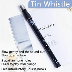 Irish Tin Flute 6 Holes Adult Children Students Harp Flute Beginner