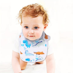 6pcs Soft & Absorbent Bandana Drool Bibs Set for Babies 0-36 Months