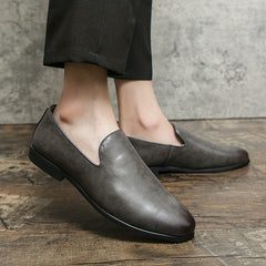 Men's Slip On Formal Shoes Non Slip Smart Casual Shoes