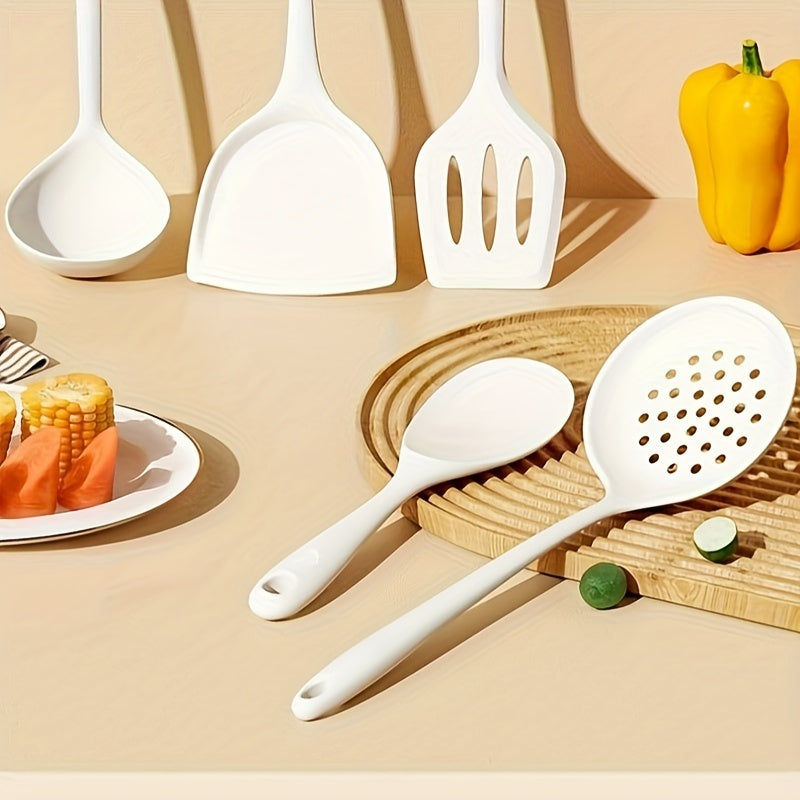 5pcs Outdoor Picnic Cooking Tools Silicone Kitchenware Set