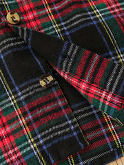 Baby Boys Plaid Shirt Hoodie for Spring and Autumn