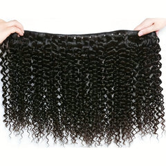 Brazilian 10A Small Spirals Curly Bundles Kinky Curly Human Hair