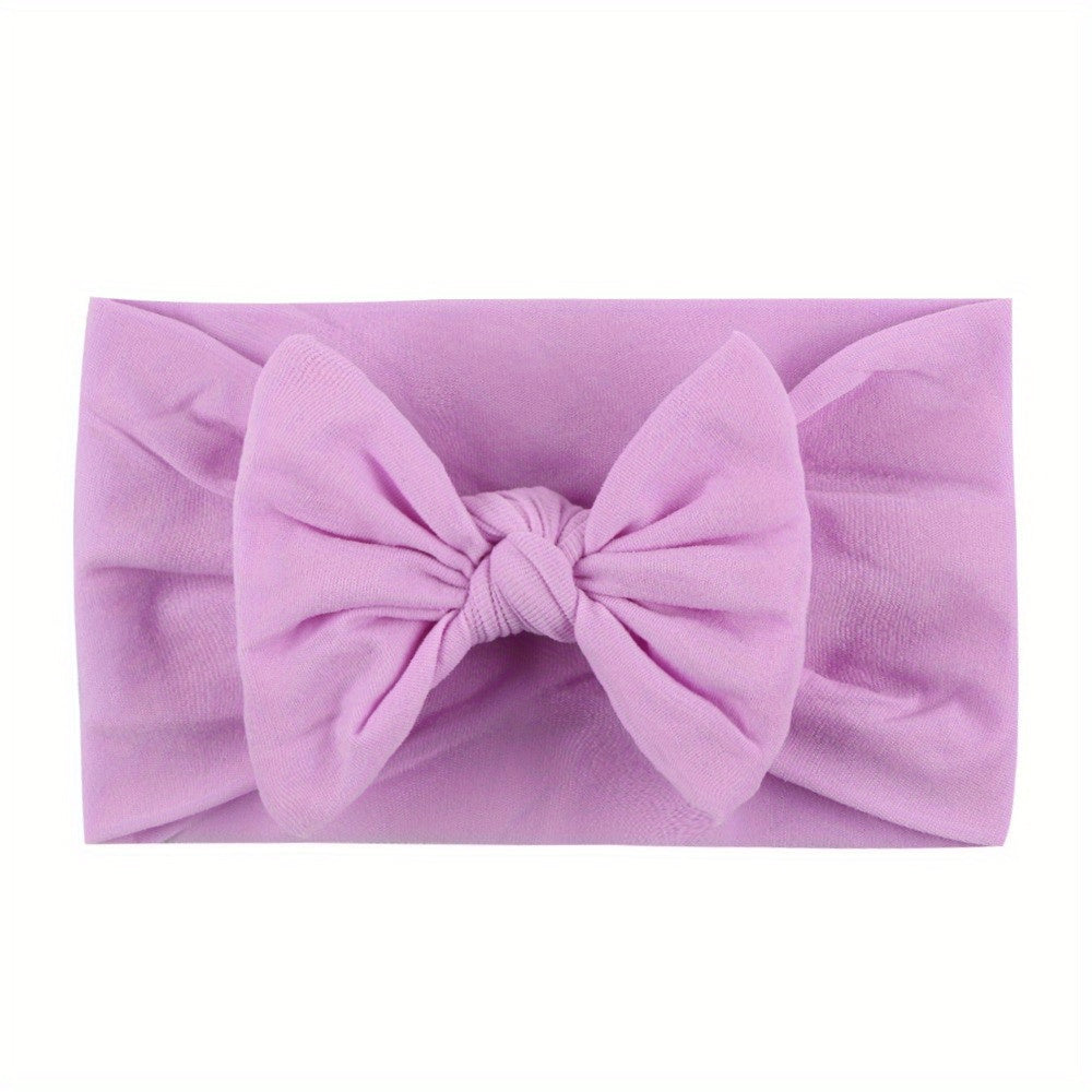 Cartoon Bow Nylon Headband Hair Accessories for Baby Girls