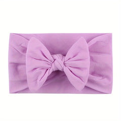 Cartoon Bow Nylon Headband Hair Accessories for Baby Girls