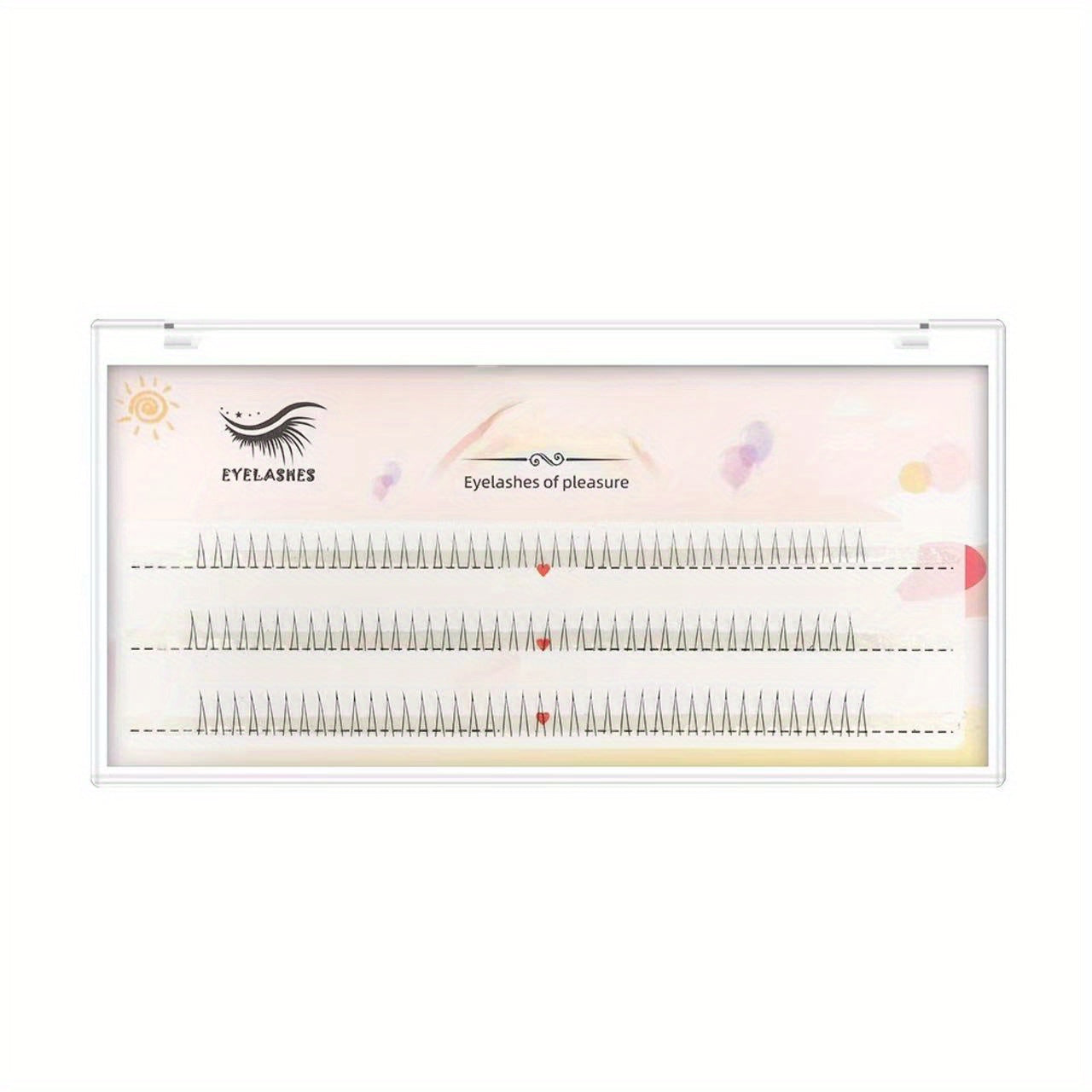 Single Cluster Lashes Sunflower Little Devil False Eyelashes Extension