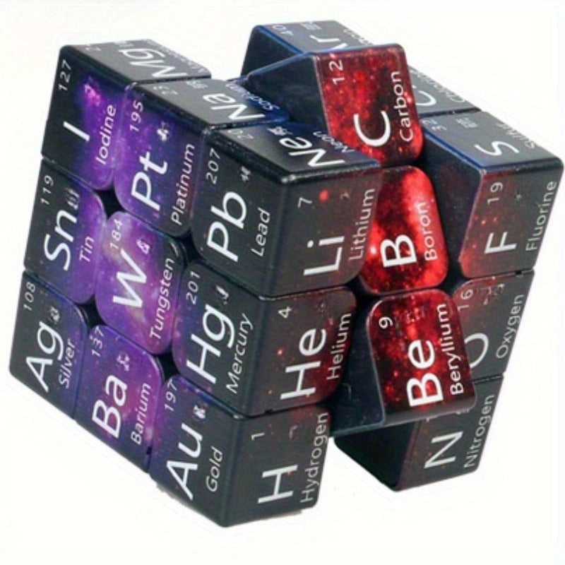 Periodic Table Cube Brain Teaser Puzzle