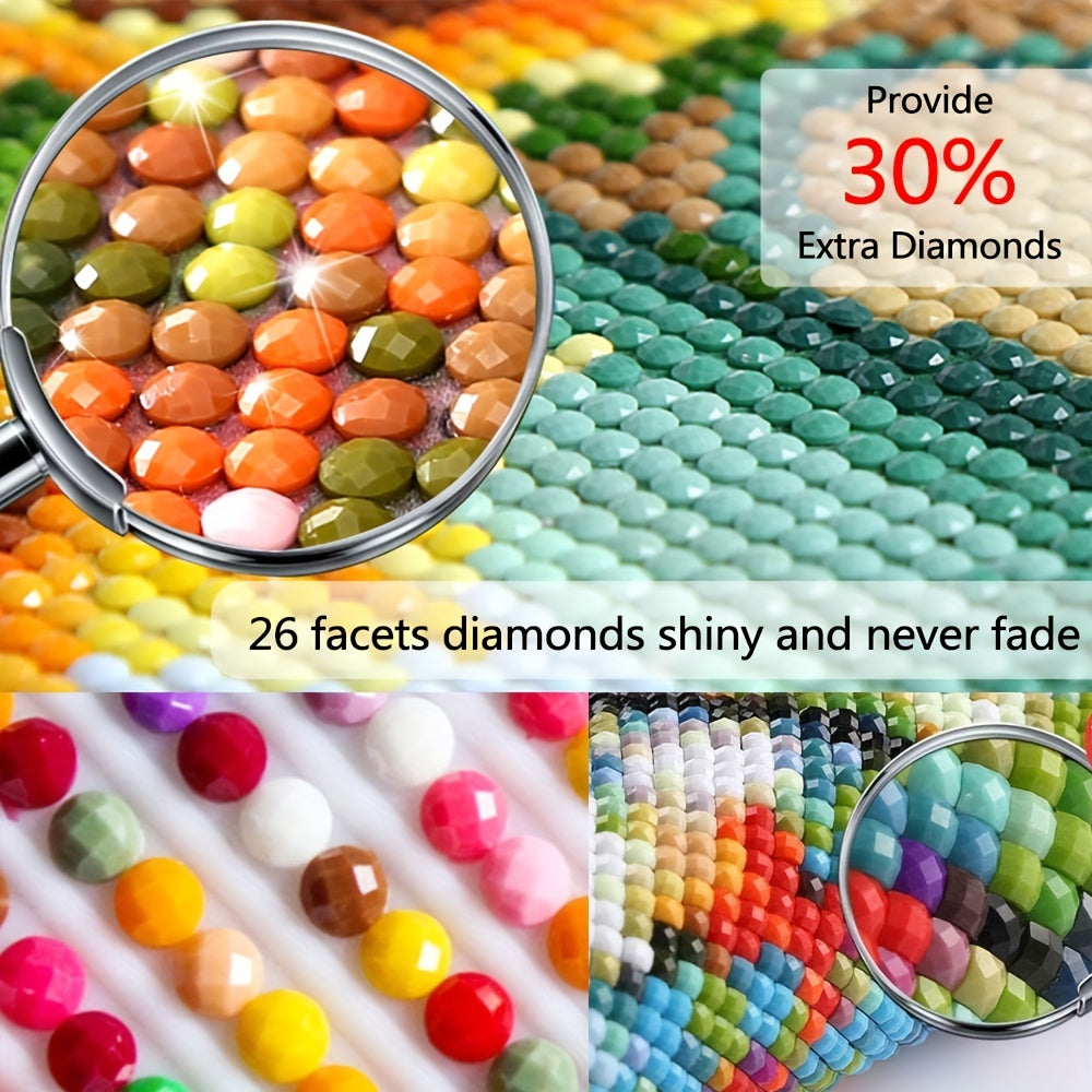 5D Diamond Painting Kit Waterfall Full Round Large Size Diamond Art