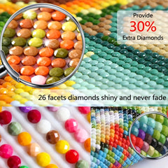 5D Diamond Painting Kit Waterfall Full Round Large Size Diamond Art