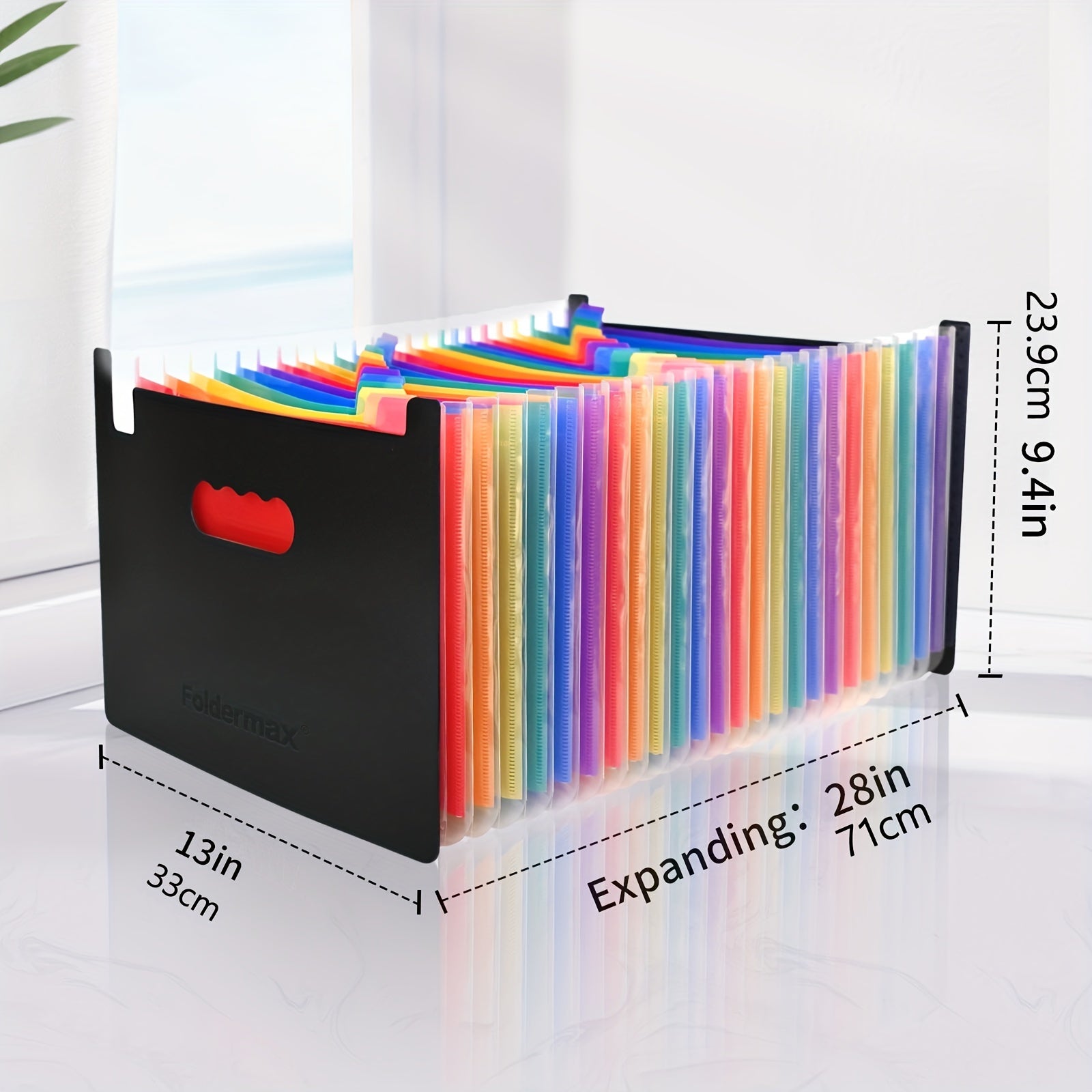 24 grid Expanding File Folder Organizer