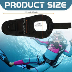 Diving Flashlight Wrist Mount Glove Holder Scuba Gear