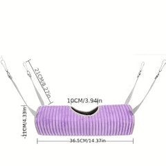 Pet Winter Warm Hammock Hamster Tunnel Sleeping Nest