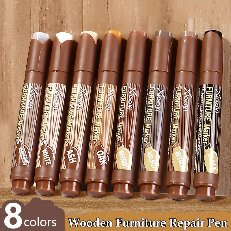 Wood Furniture Repair Marker Pen Kit Floor Touch Up Filler Sticks
