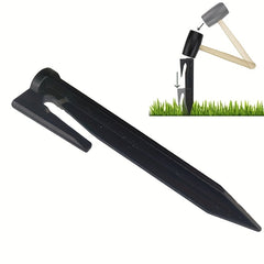 10pcs Plastic Tent Stakes for Secure Tent Anchoring in Any Terrain