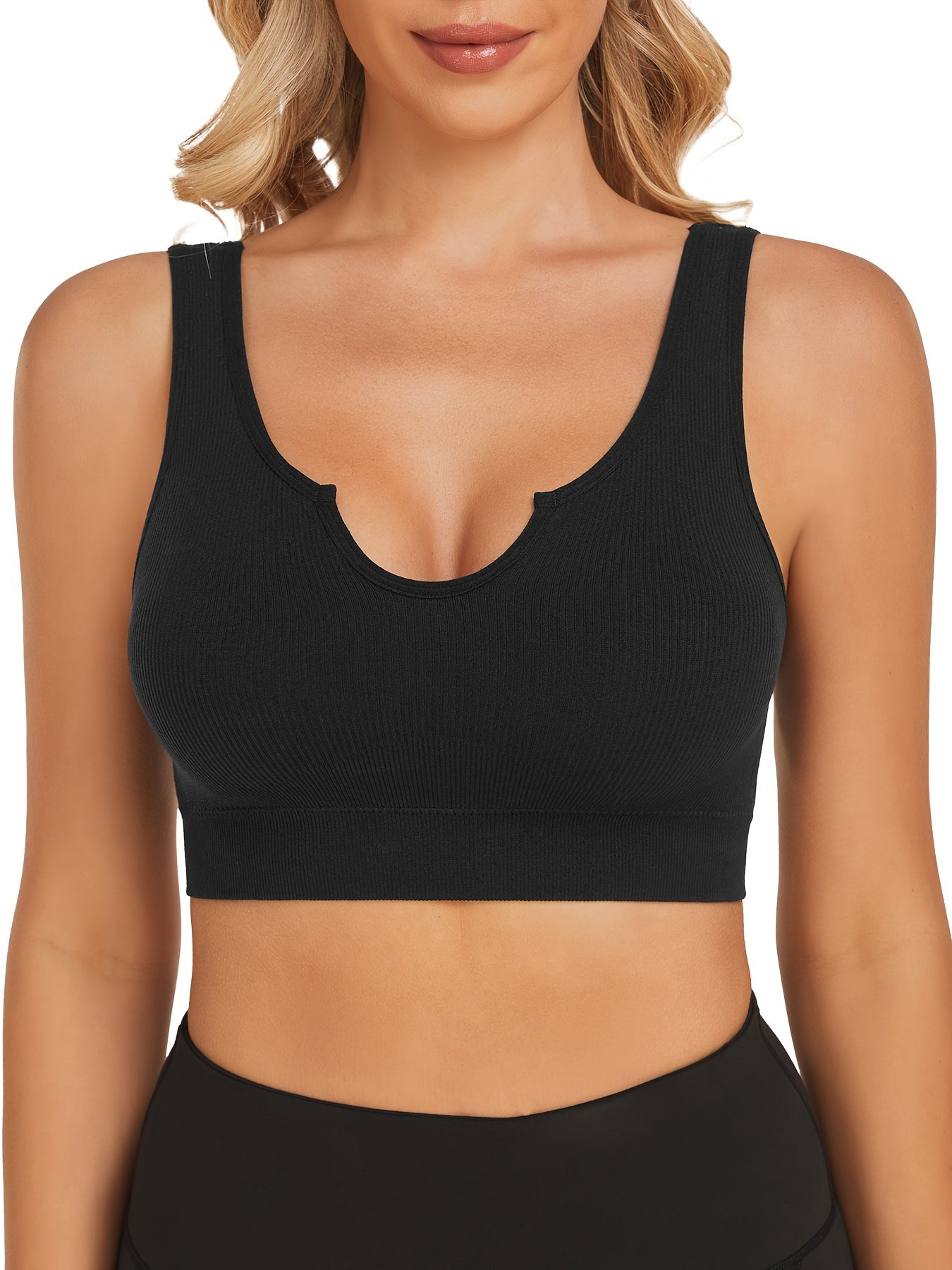 Wireless Sports Bra Comfy & Breathable Tank Bra