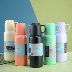 Stainless Steel Vacuum Insulated Cup 3 in 1 w/ 2 Extra Lids