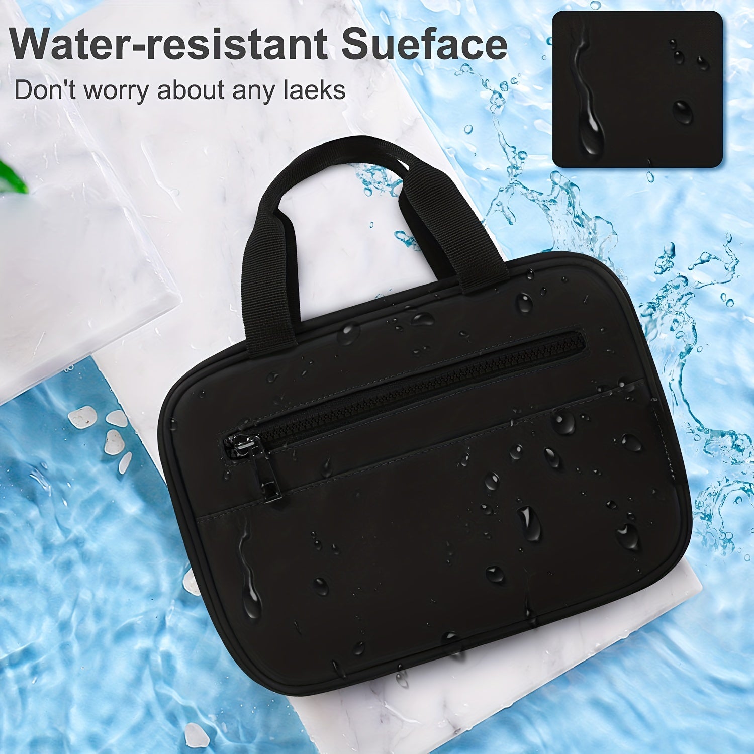 Travel Toiletry Bag Waterproof Makeup Organizer