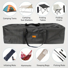 Large Capacity Waterproof Tent Storage Bag for Camping & Travel