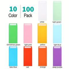 Cash Envelopes 100pcs Money Saving Challenge 8 13x16 Money Envelopes For Cash