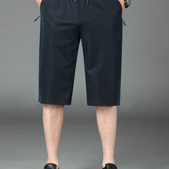 Men's Stretch Casual Shorts Quick Dry for Summer Fitness