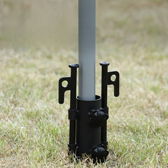 Awning Rod Holders Lightweight Rust proof Outdoor Camping Canopy Fixed Tube