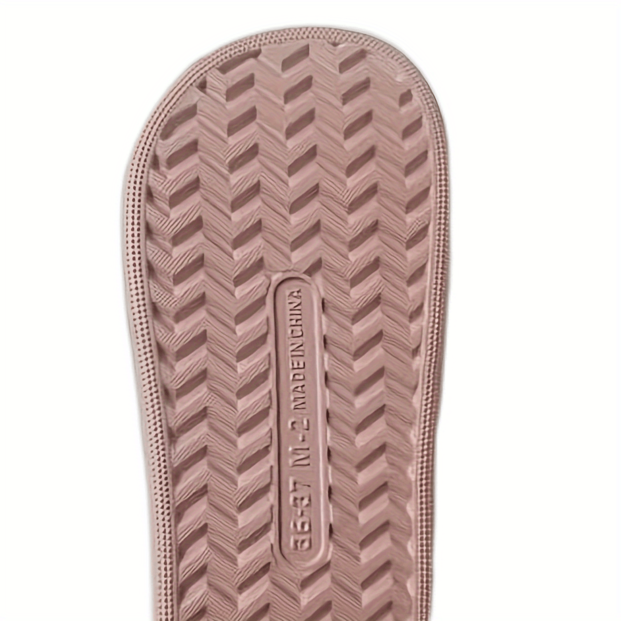 Striped Print House Slippers Lightweight Open Toe Women's Home Slides