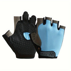 Sports Half Finger Gloves Unisex Cycling & Mountaineering Fitness