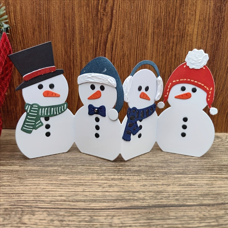 1pc Metal Cutting Dies Stencils for Card Making Snowman