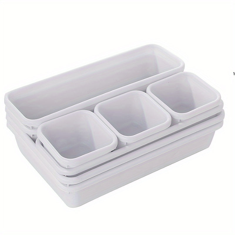 Drawer Cosmetic Organizer Storage Box Dustproof Household Desktop Fruit Holder