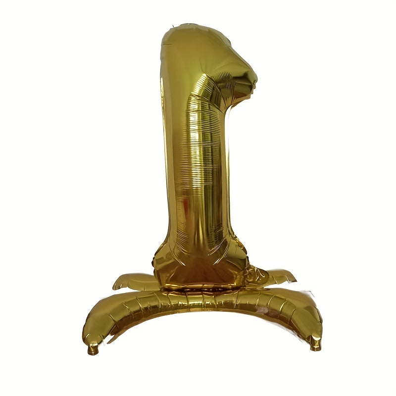 32" 3D Digital Aluminum Film Balloon with Seat Numbers 0-9