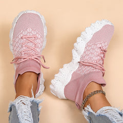 Women's Platform Sock Sneakers Lightweight & Breathable Running Shoes
