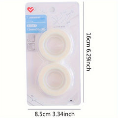 Set of 2 Transparent Adhesive Cloth Change Stickers