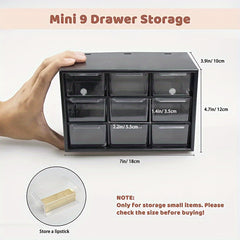 Mini Storage Cabinet For Office and Home Organization