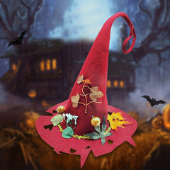 Spooky Halloween Witch Hat Adds a Magical Touch to Your Party