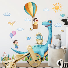 Butterfly Dinosaur Flower Wall Decal Vinyl Mural Art