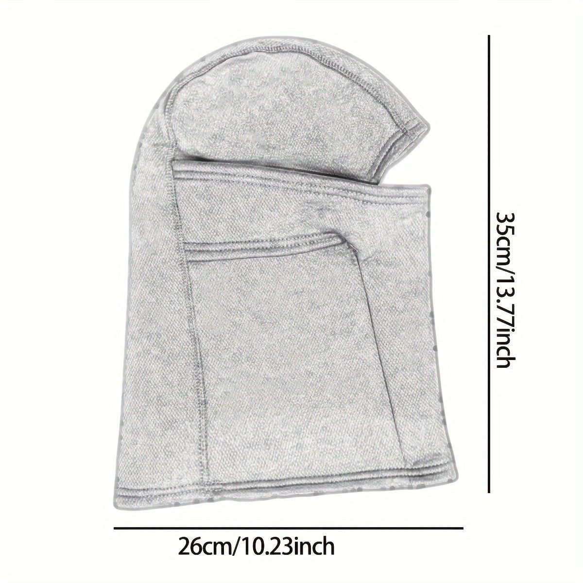 Cold Proof Full Face Mask Plus Velvet Windproof Head Cover