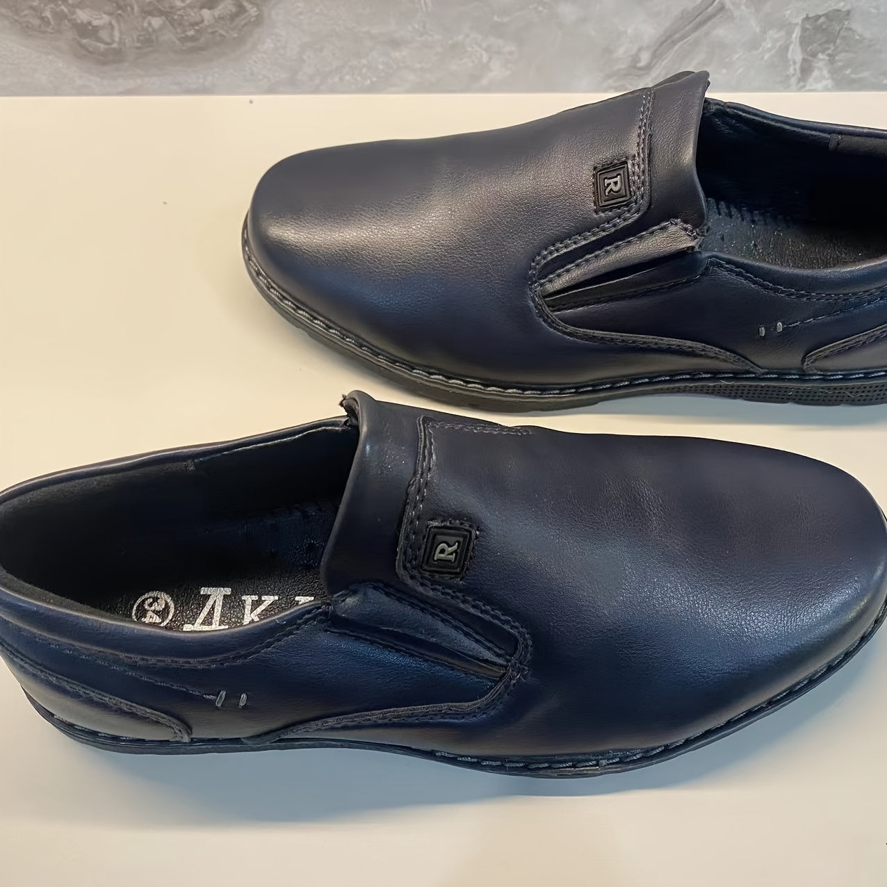 Boys Slip On Oxford Shoes - Comfortable Dress Shoes for Party