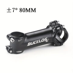 BUCKLOS 7 17 22 Degree Bike Handlebar Stem 60-100mm Road Mountain Bicycle Stem