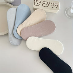 6 Pairs Cartoon Bear Print Socks Cute Ankle Stockings