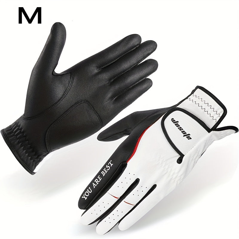 Durable Anti Slip Golf Glove, Left Hand, Breathable & Comfortable